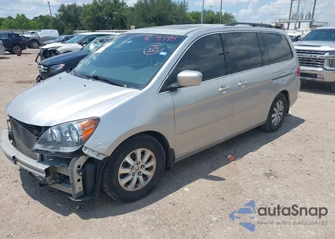 2009 Honda Odyssey Ex-L из США, поврежденный, VIN 5FNRL38679B014548